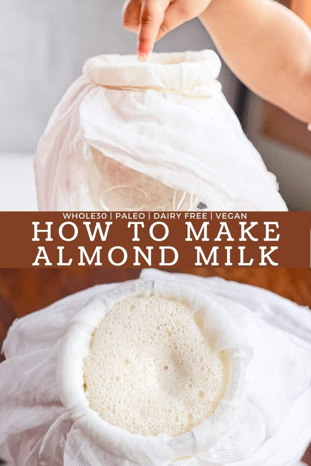 How To Make Almond Milk - Finished with Salt