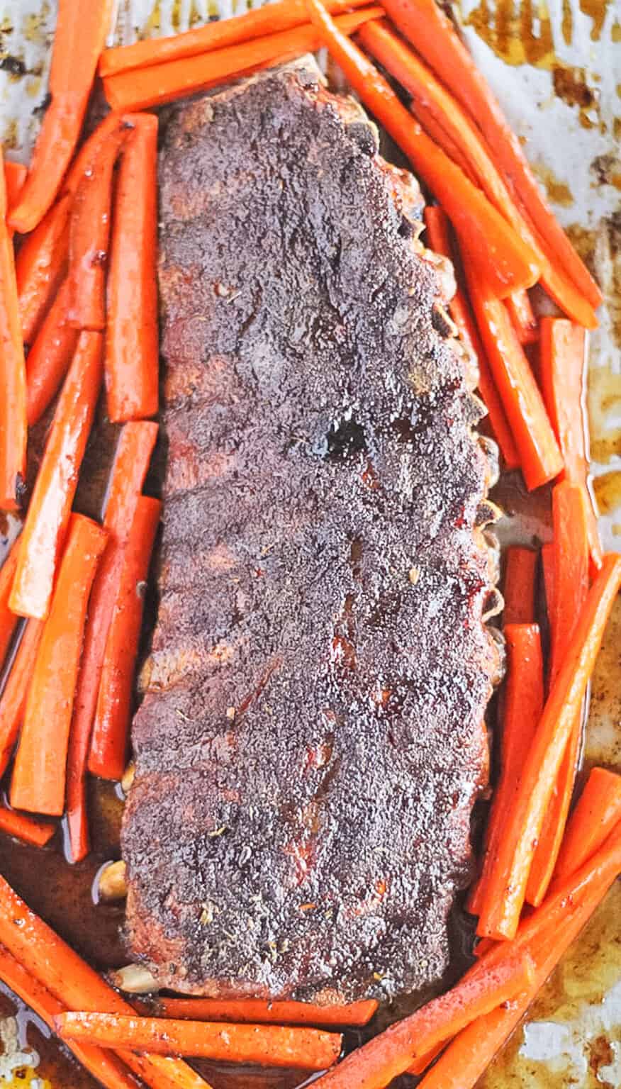 Baby Back Ribs In The Oven {Whole30 + Paleo} Finished with Salt