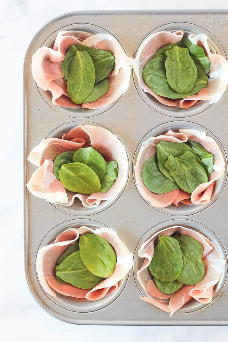 Prosciutto Egg Cups Recipe {Whole30 + Paleo + Keto} Finished with Salt