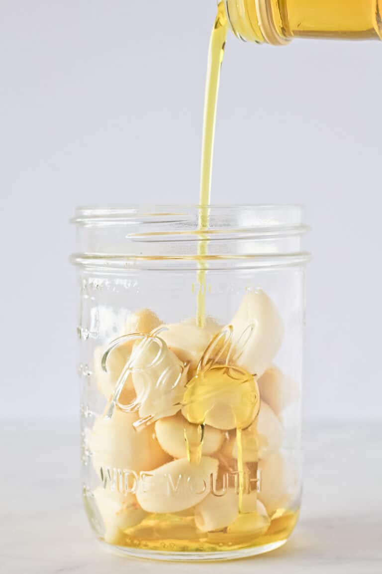 How To Preserve Garlic Finished with Salt