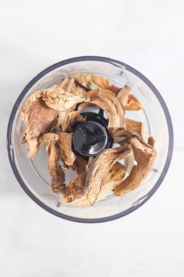 Mushroom Salt Finished with Salt